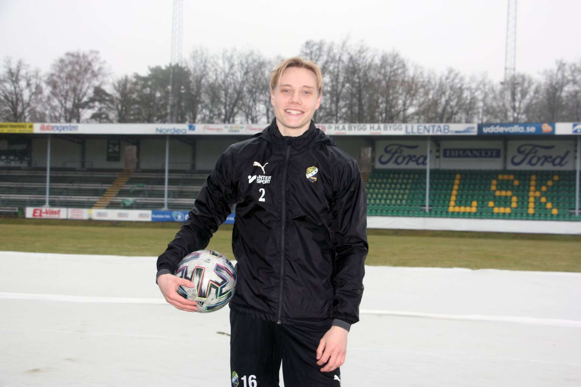 Gustav Källén är redo för premiär i division 1 södra med Ljungskile SK.
