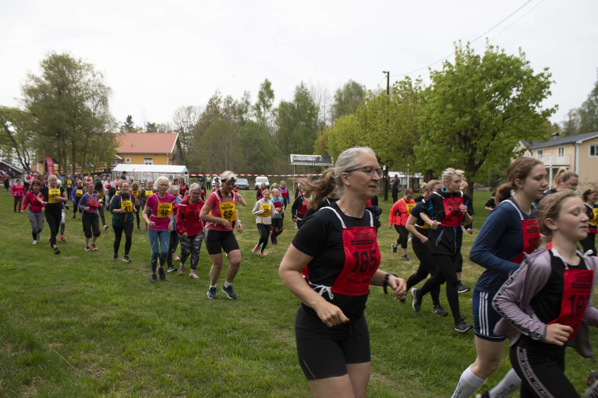 21 maj. Nästan 200 personer deltog när det 23:e Majaloppet arrangerades i Högsäter.