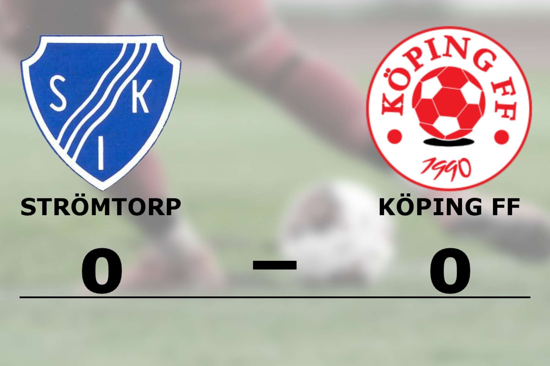 Strömtorps IK spelade lika mot Köping FF