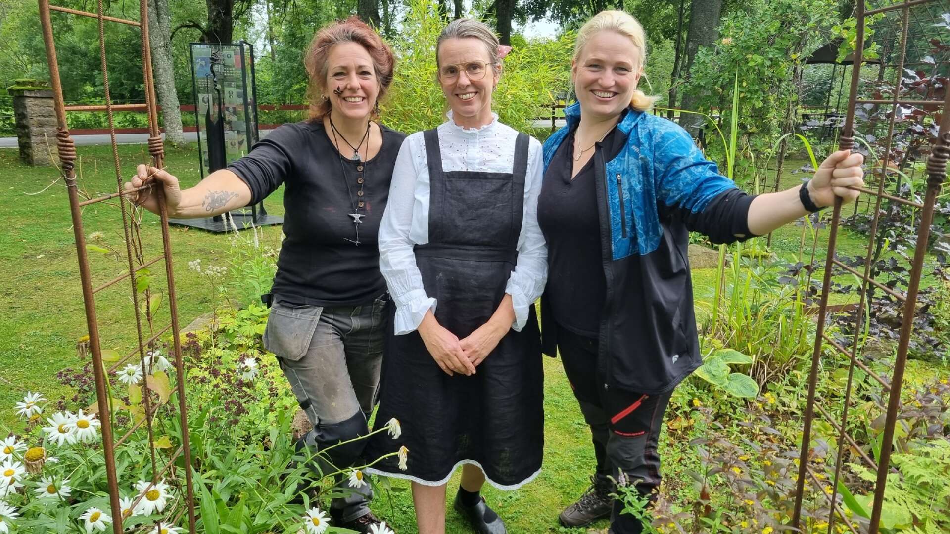Therese Engdahl, Mia Johansson och Annica Ehrman ser gärna fler medlemmar i företagarnätverket. De två sistnämnda ska leda nätverket under det kommande året.
