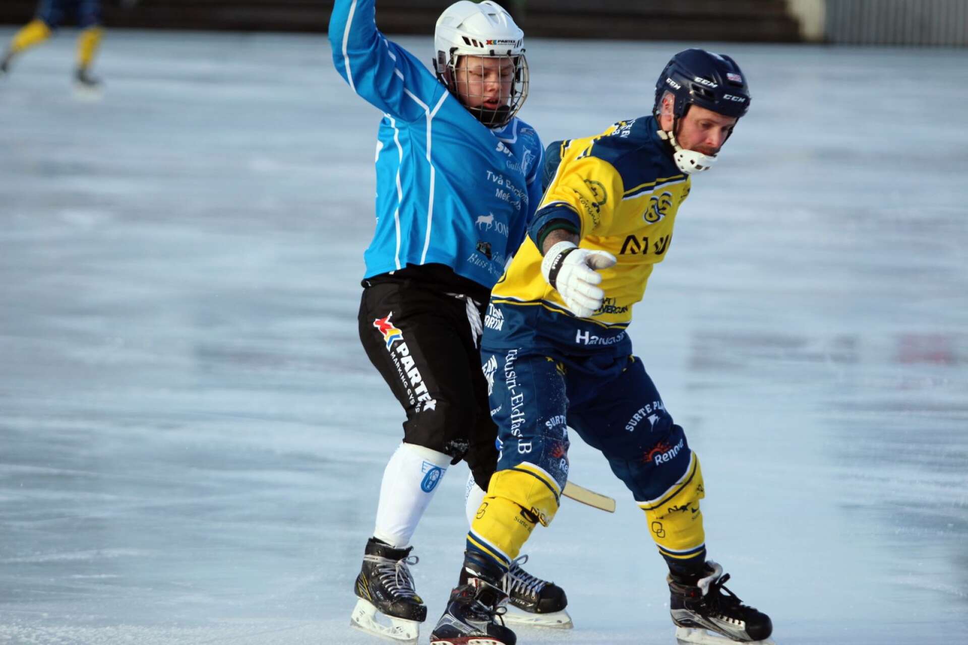 Olle Andersson var ett ständigt orosmoment för de gulklädda.