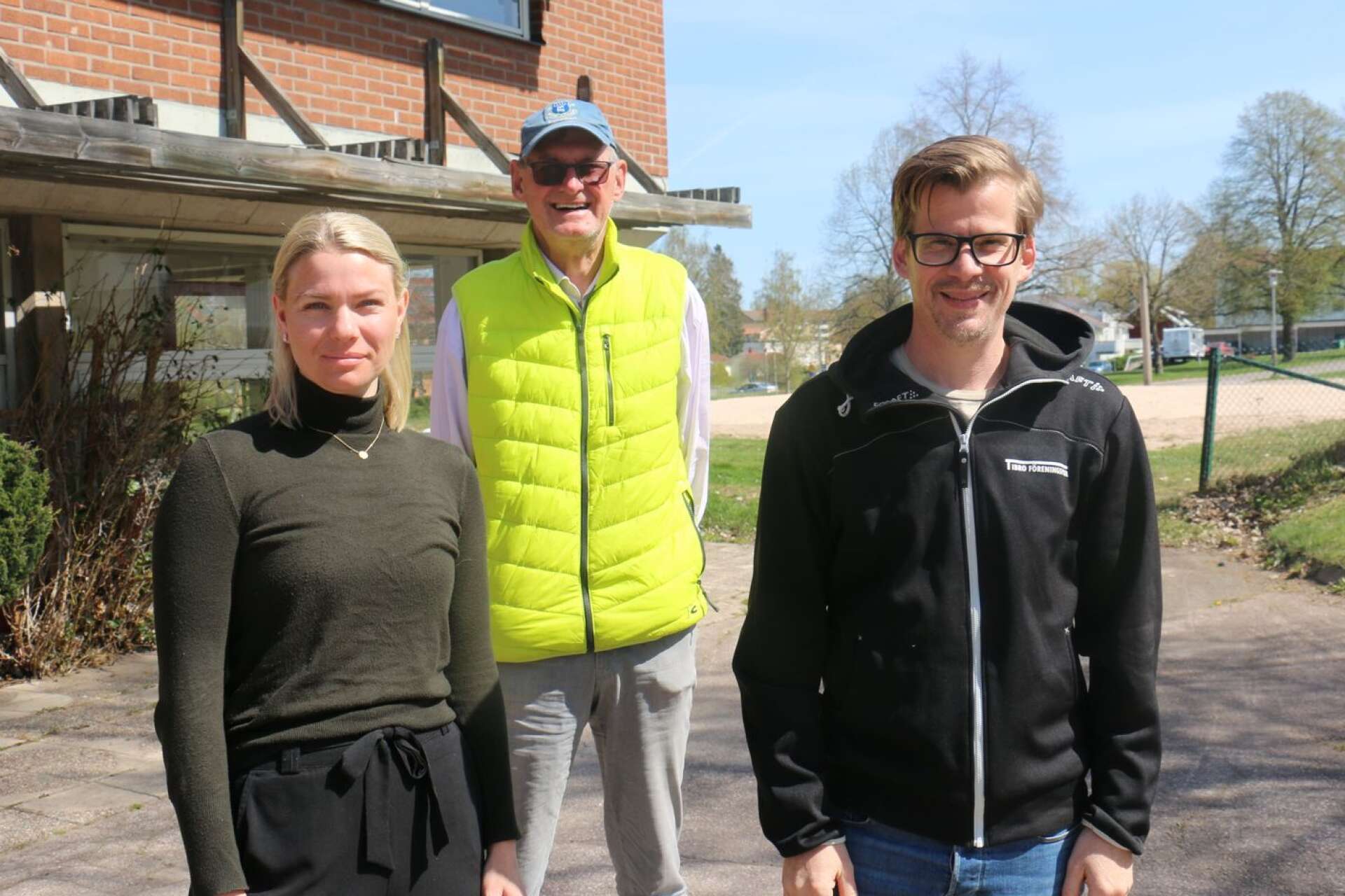 Föreningspoolens Nathalie Welander, Kenneth Eriksson och Marcus Olsson.
