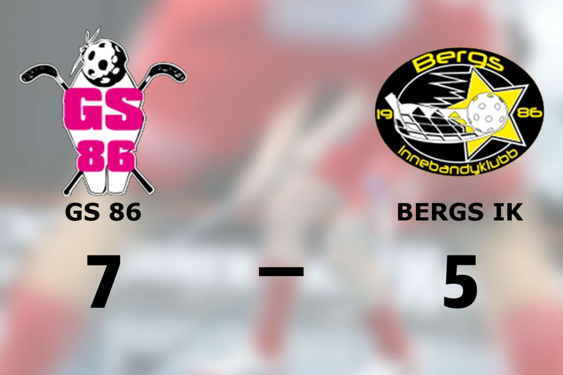 GS 86 AIF vann mot Bergs IK