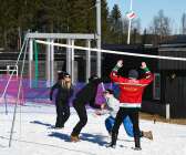 Sunne ski &amp; bike avslutar numera vintersäsongen med en snowvolley-turnering.
