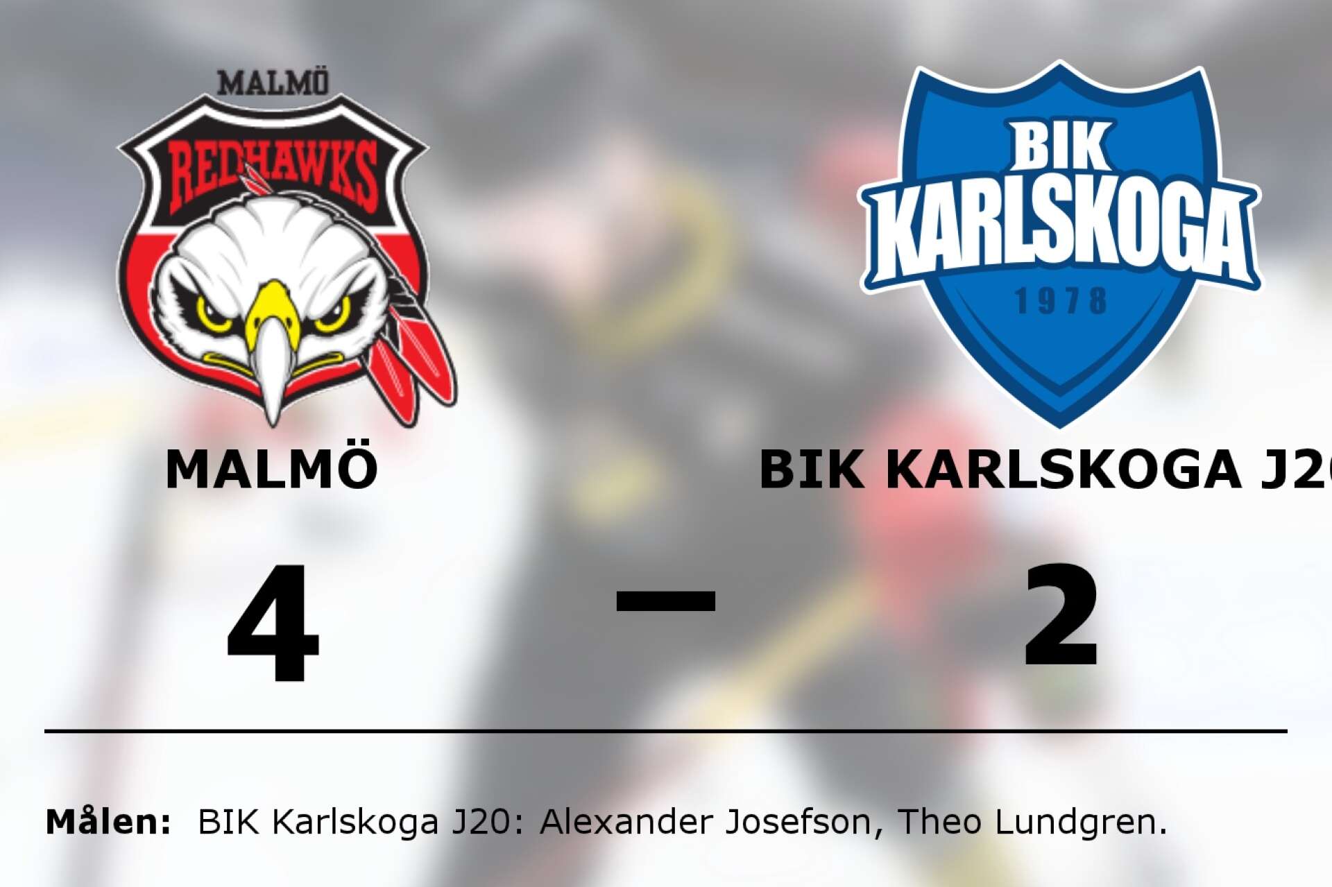 Malmö vann mot BIK Karlskoga J20