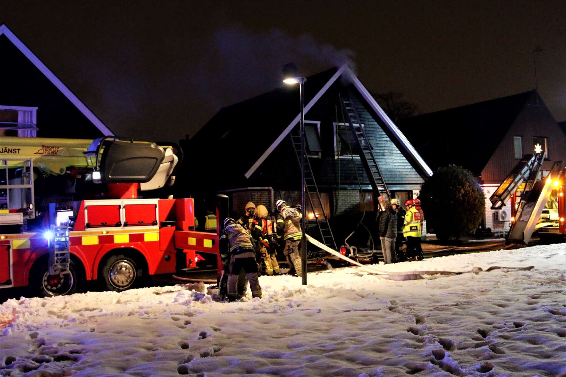 Branden på Boängsvägen i Karlskoga blev veckans mest lästa nyhet.