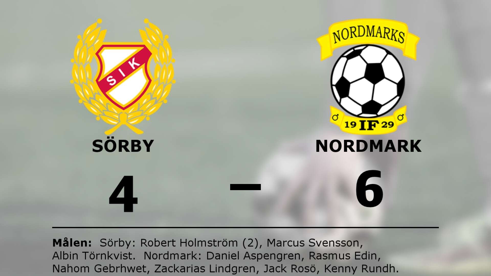 Sörby förlorade mot Nordmark