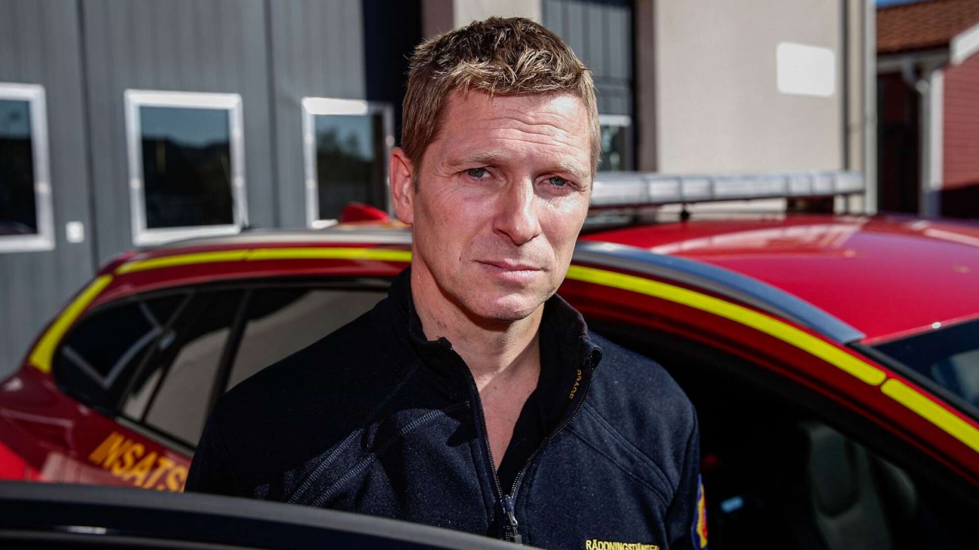 Peter Bergström, räddningschef i Sunne och Torsby, var räddningsledare under söndagens dödsolycka.