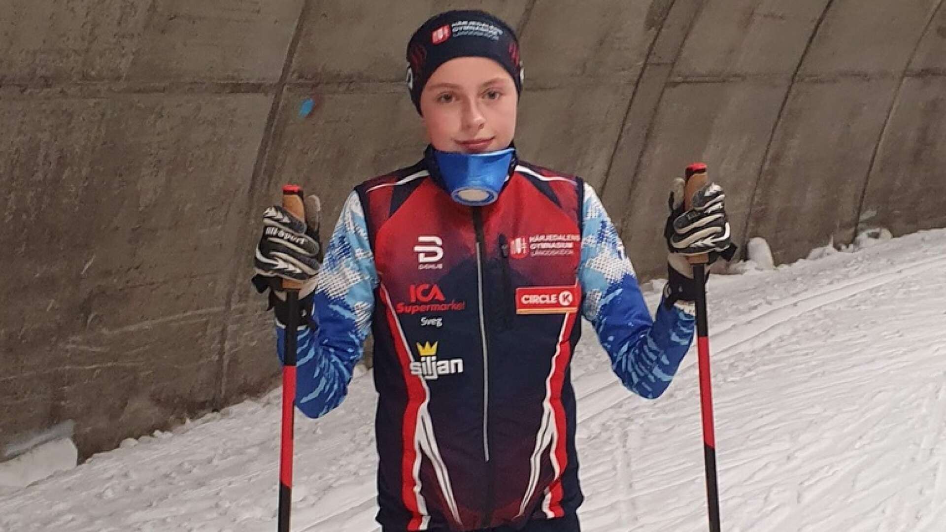 Meija Peterson, från Långserud har blivit uttagen i landslaget. Men inte i skidåkning utan i friidrott.