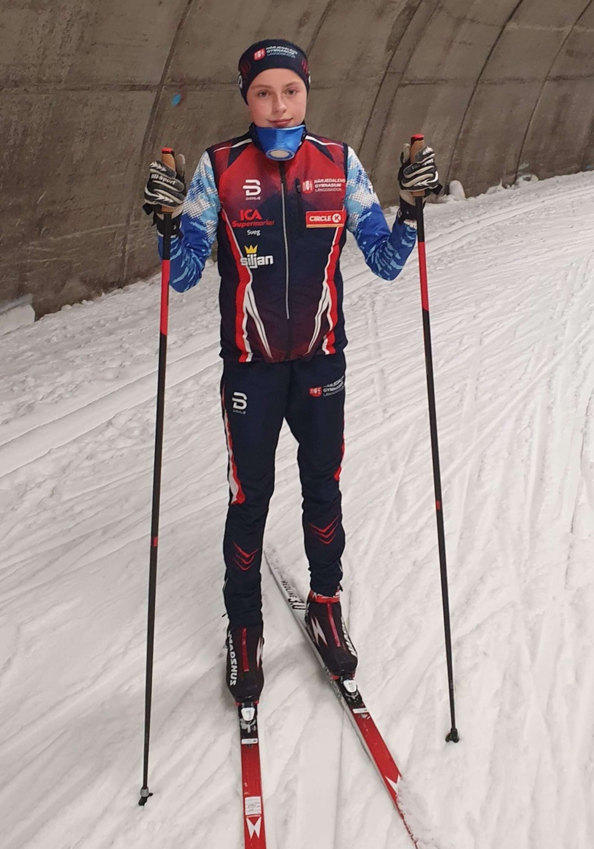 Meija Peterson, från Långserud har blivit uttagen i landslaget. Men inte i skidåkning utan i friidrott.