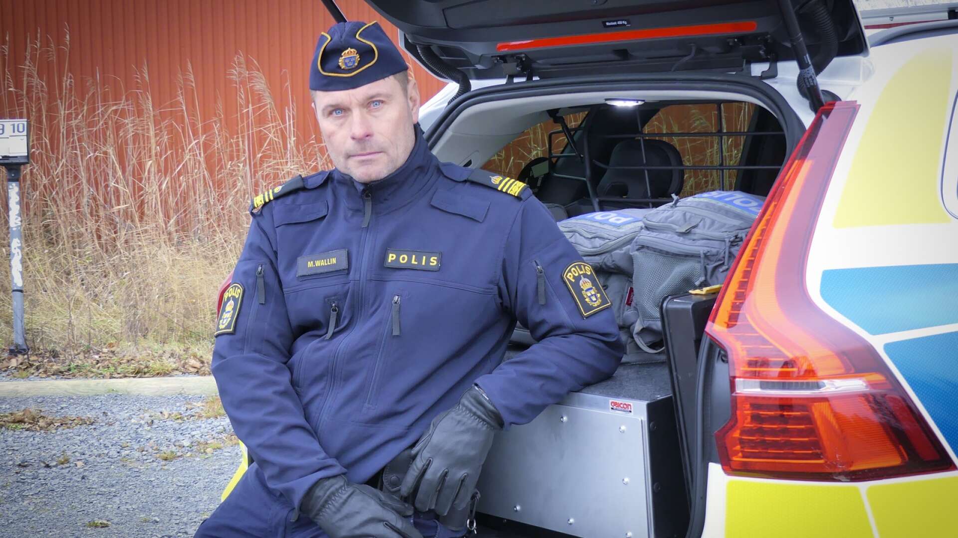 Magnus Wallin, gruppchef på Säfflepolisen, berättar om narkotikan i Säffle och polisens arbete mot den.