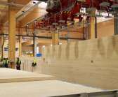 Korslimmat trä kan användas som byggmaterial istället för betong.