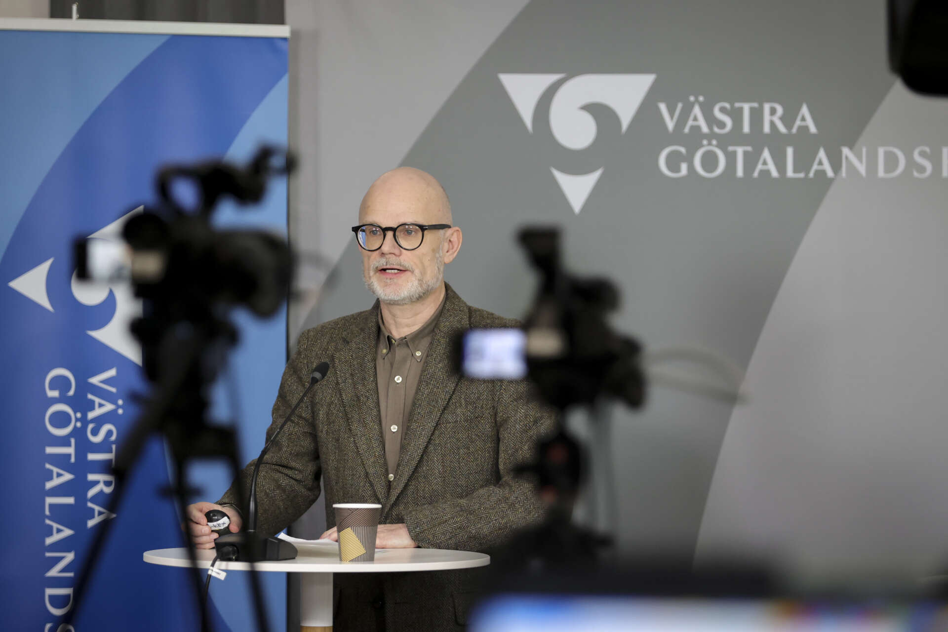 Thomas Wahlberg, smittskyddsläkare i Västra Götalandsregionen. Arkivbild.