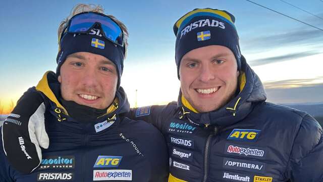 Viktor Brandt och Emil Nykvist inledde starkt i IBU-cupen i Idre.
