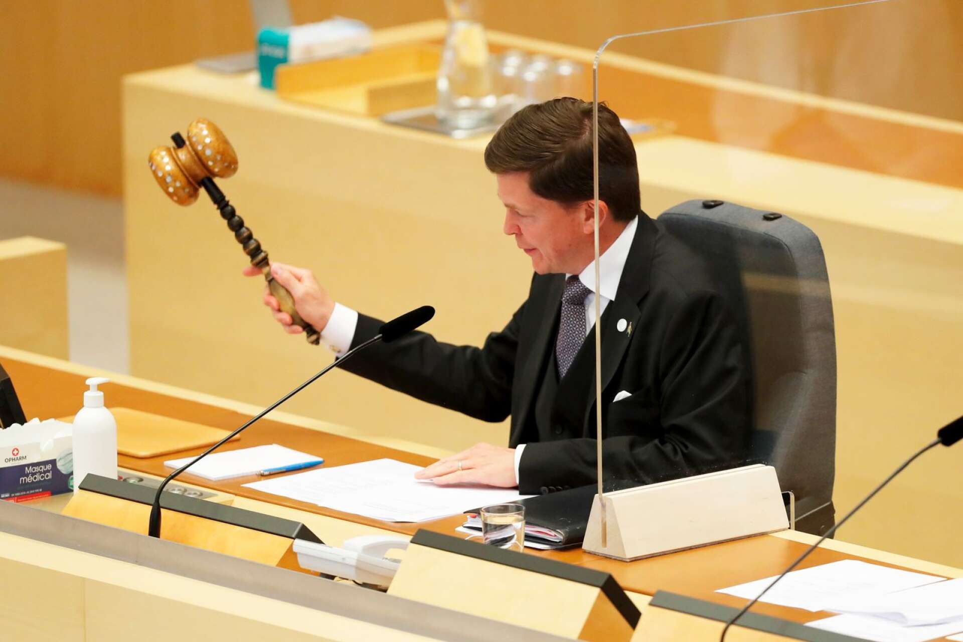 Talmannen Andreas Norlén skötte sig med den äran under den senaste regeringskrisen. Han skyndade på processen och höll i rodret med fast hand.