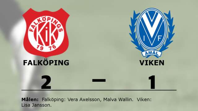 Falköpings KIK vann mot IF Viken