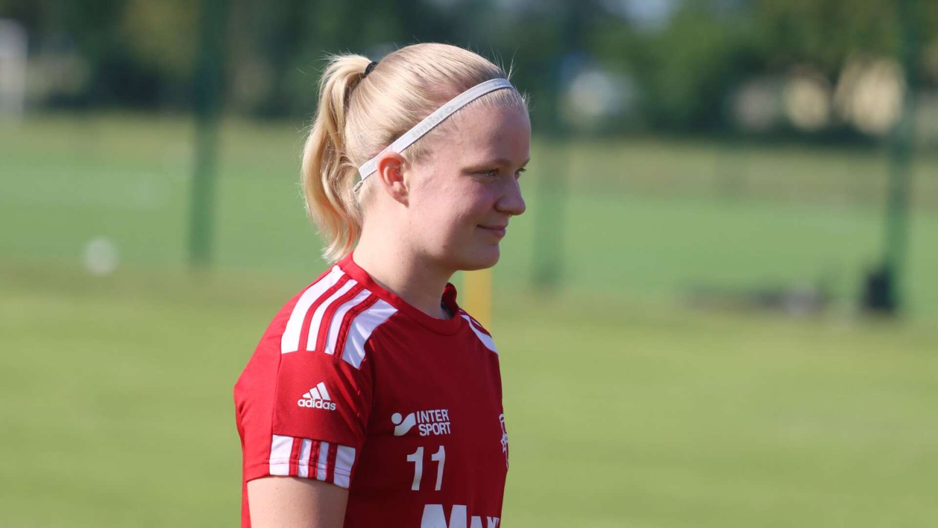 Rebecka Mannström – RIK:s bästa målskytt hittills den här säsongen. 