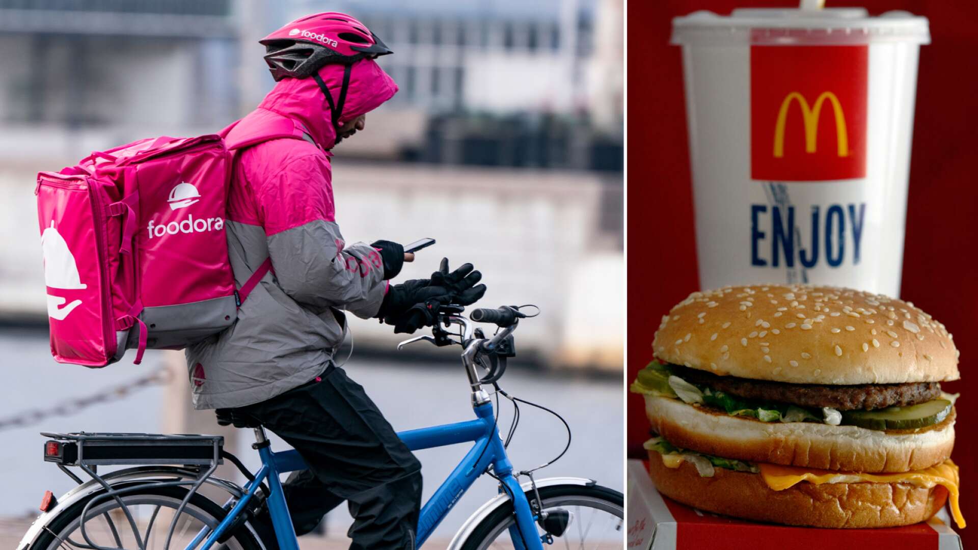 McDonald’s med från start när Foodora drar igång i Kristinehamn