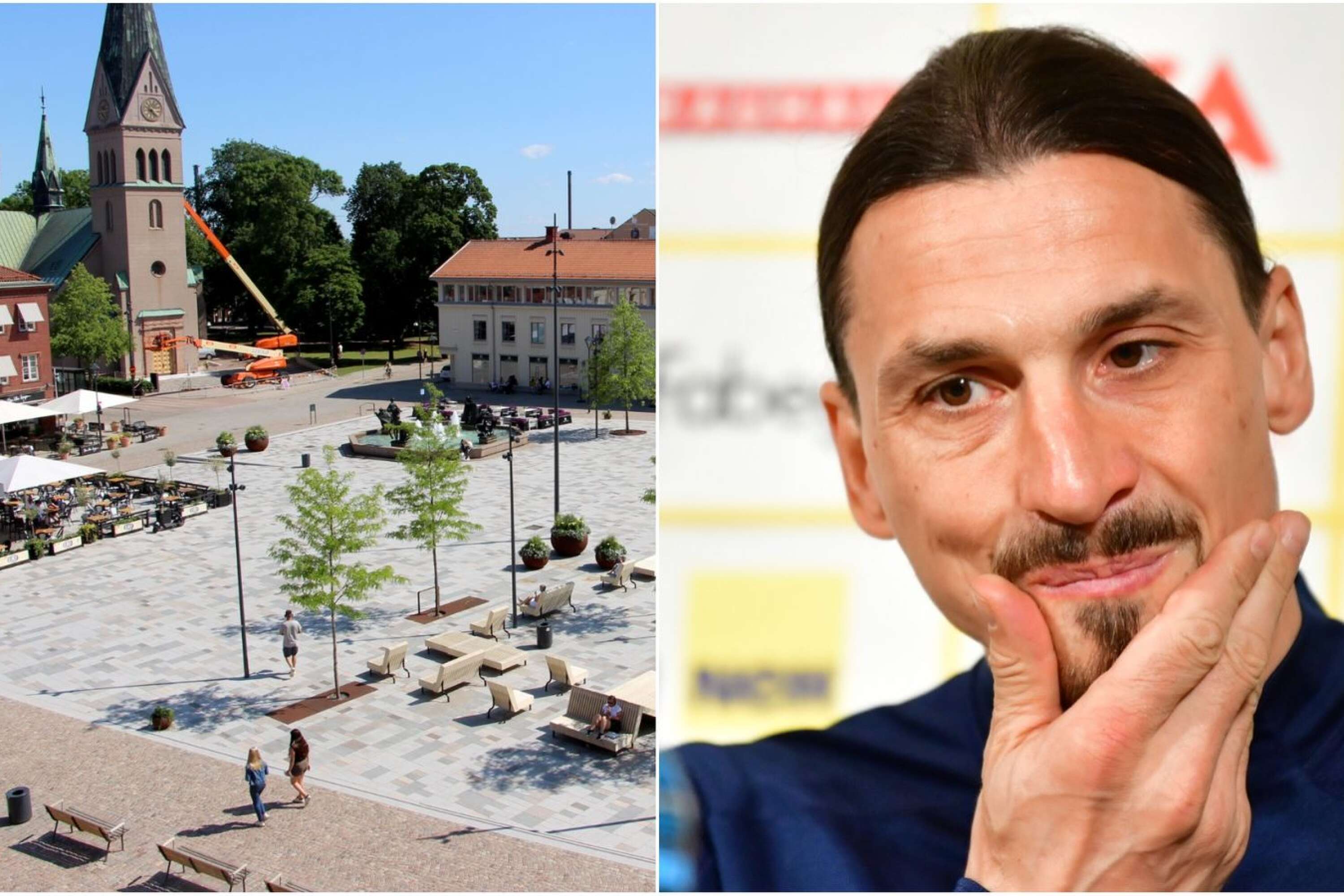 Det gick inte helt som planerat när Zlatan Ibrahimovic skulle pusha sin nya investering.