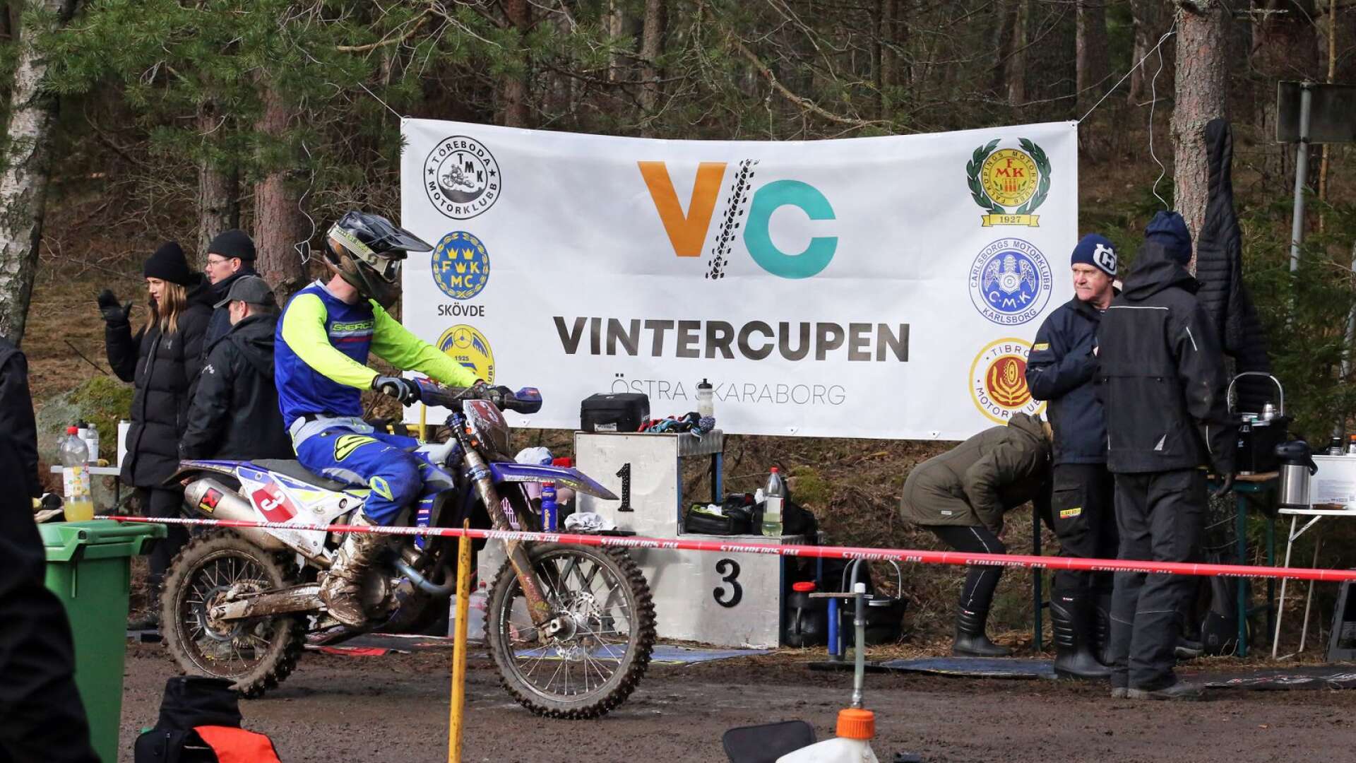 371 förare kom till start i den fjärde deltävlingen i Vintercupen östra Skaraborg där startlistorna i år är något kortare än tidigare.