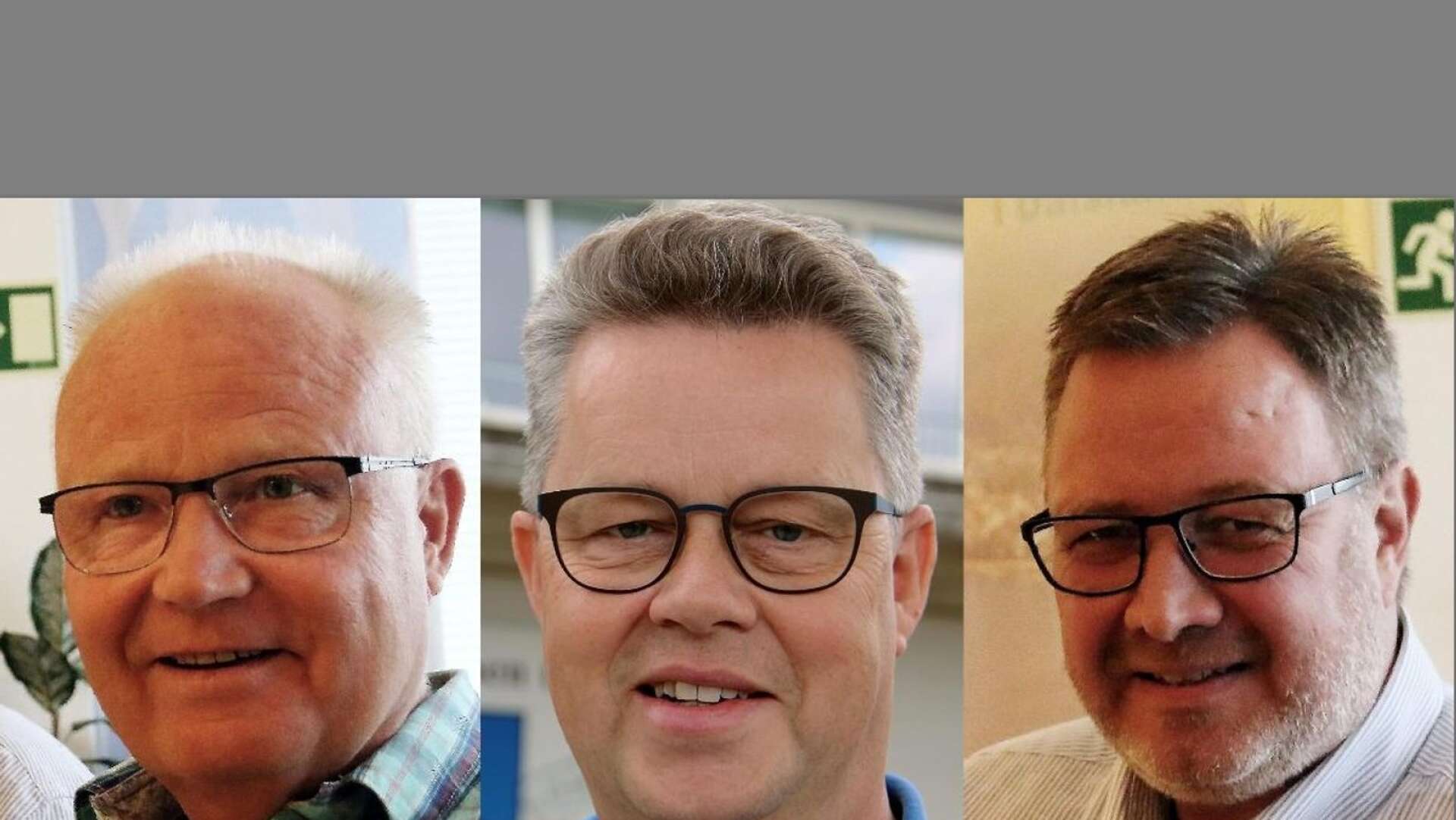 Per-Erik Norlin, Martin Carling och Andreas Nilsson.