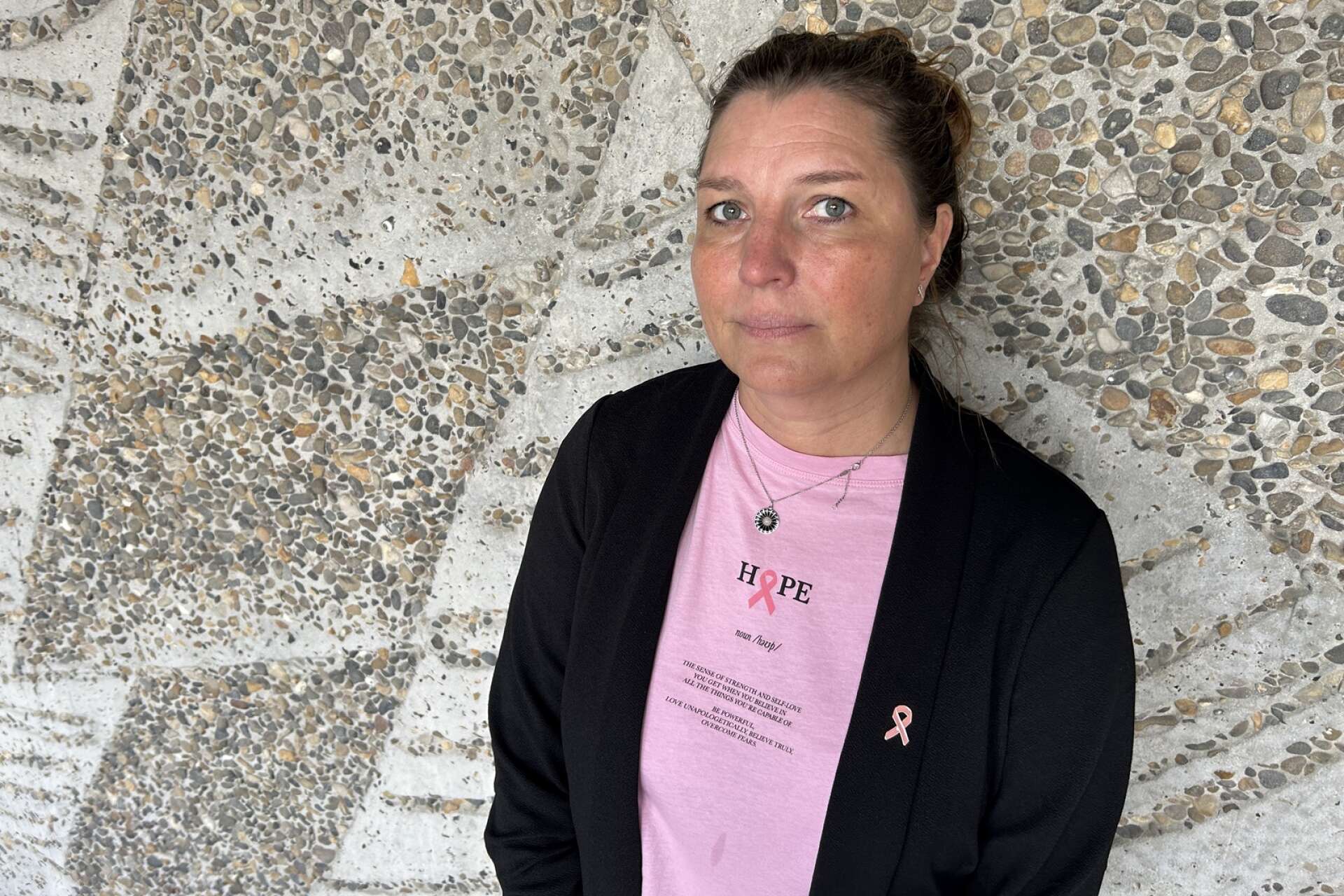 När medlemmarna i Bröstcancerföreningen Värmland träffas är alla känslor tillåtna. ”Vi pratar, skrattar och gråter tillsammans”, säger Annika Sten. 