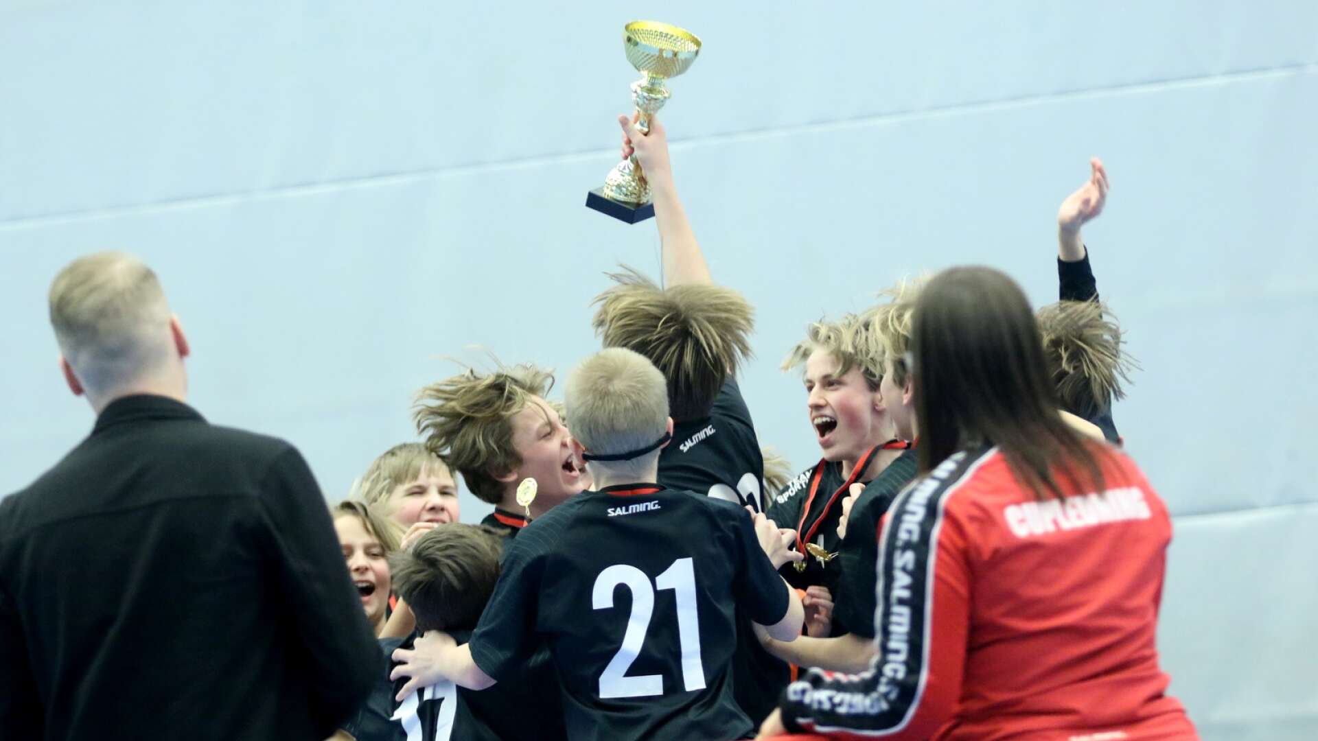 Stöpen IBK fick jubla i P13-klassen i Sibben cup efter finalseger mot Husqvarna IK.
