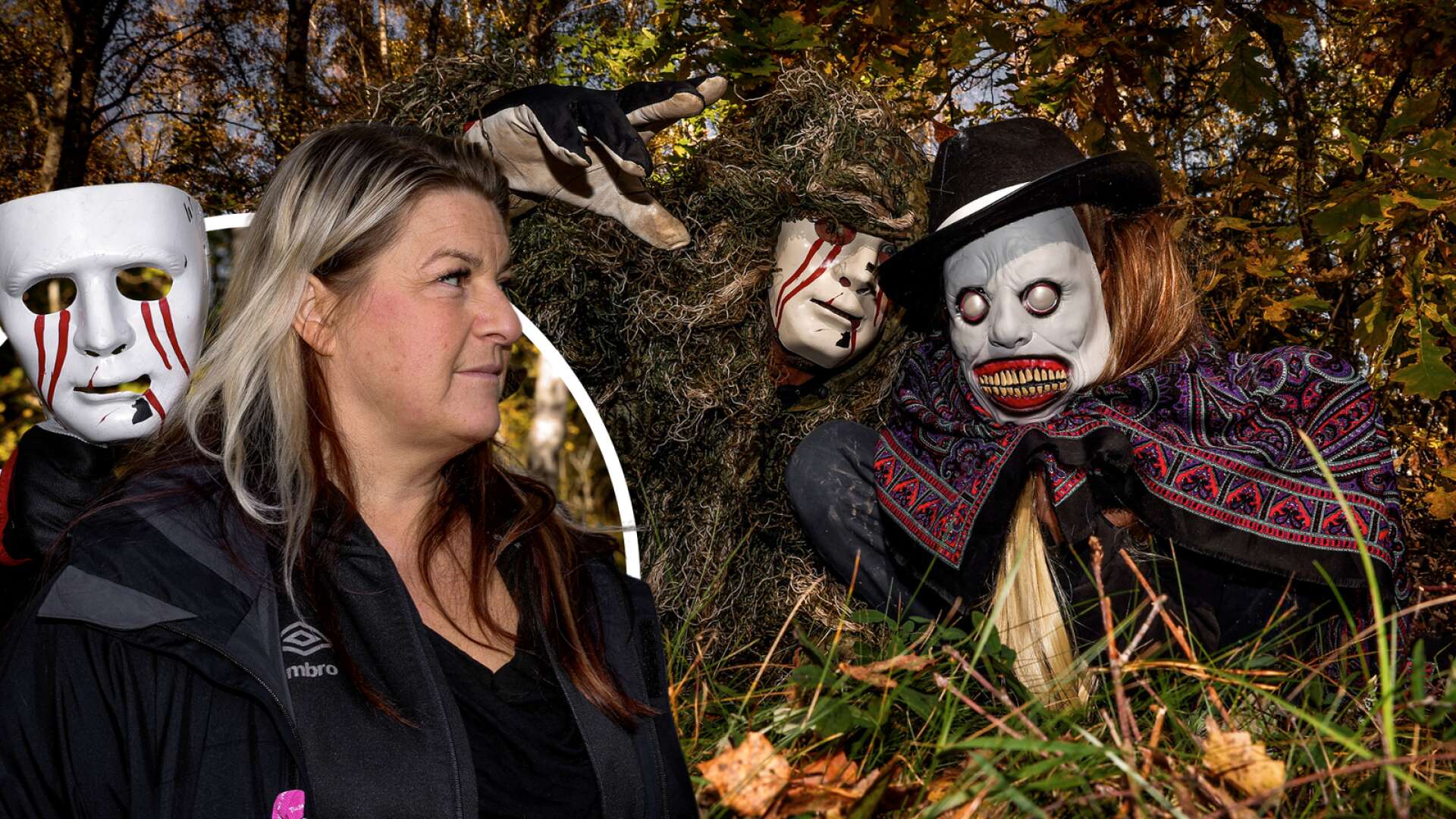 Arrangören Sandra Grönvoll vågar utlova flera överraskningar inför halloweenloppet i Hasslösa