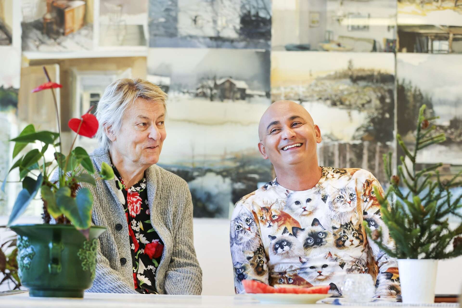 Brasilien och Sverige möts hos konstnären Lars Lerin och hans man Manoel &quot;Junior&quot; Marques Lerin. I nya tv-programmet är det en mycket speciell del av det svenska kulturarvet som chockar Junior.