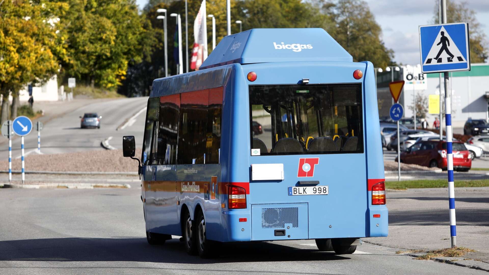 Flexbussarna blir kvar i Karlskoga. (Arkivbild)
