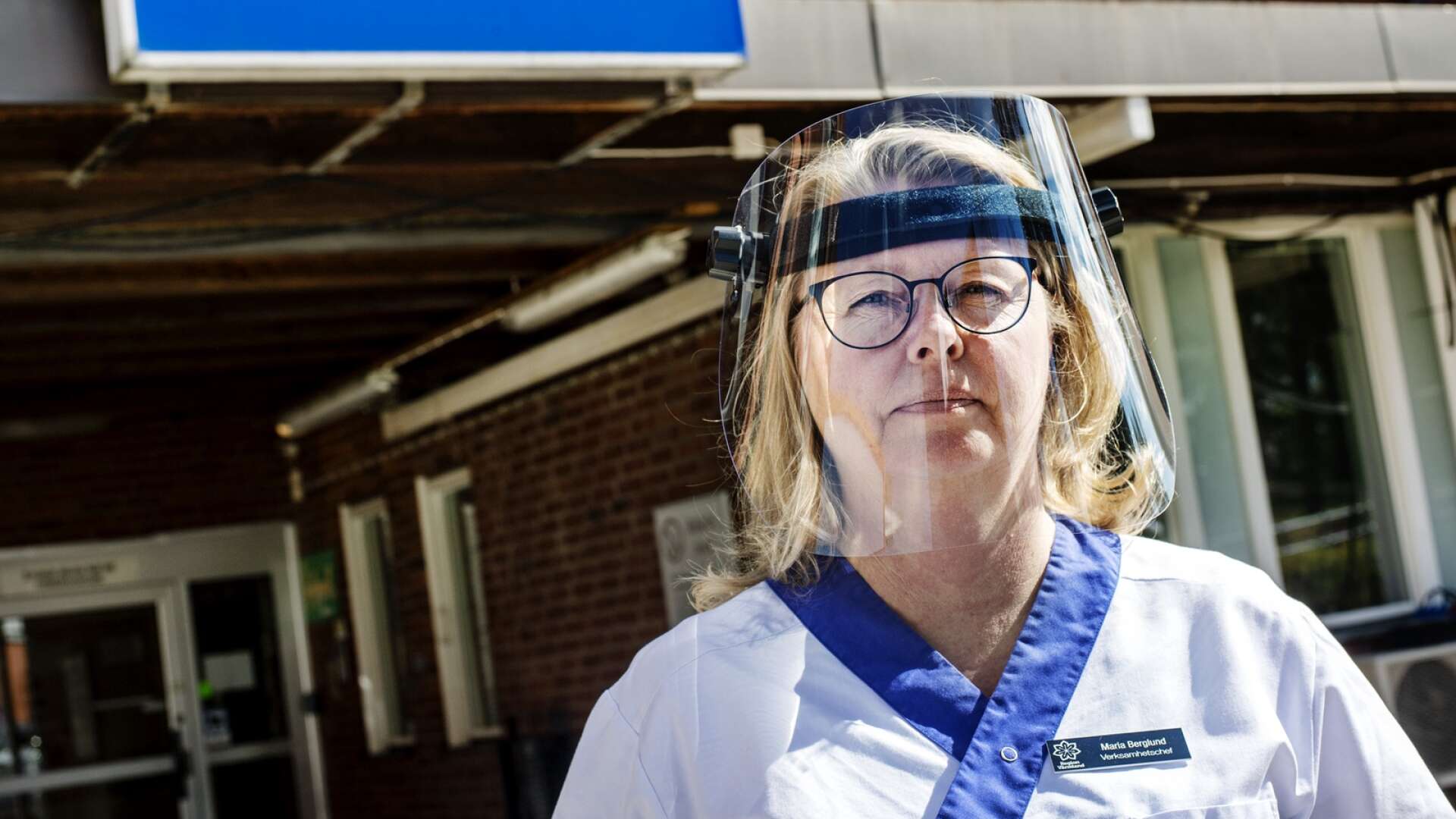 Maria Berglund, verksamhetschef vid infektionskliniken på CSK.