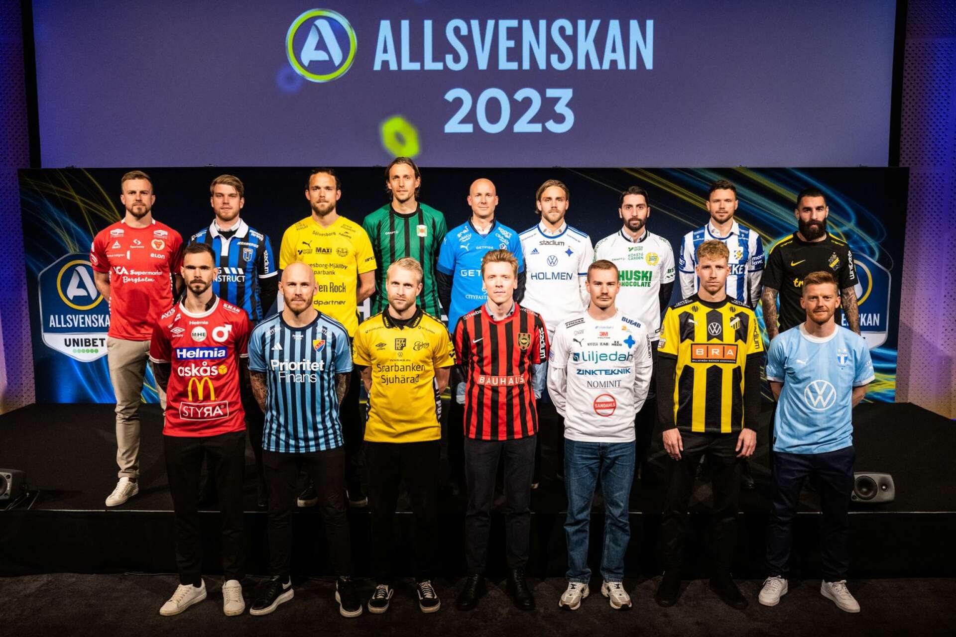 Spelarrepresentanter från varje allsvensk klubb fanns på plats under upptaktsträffen. 