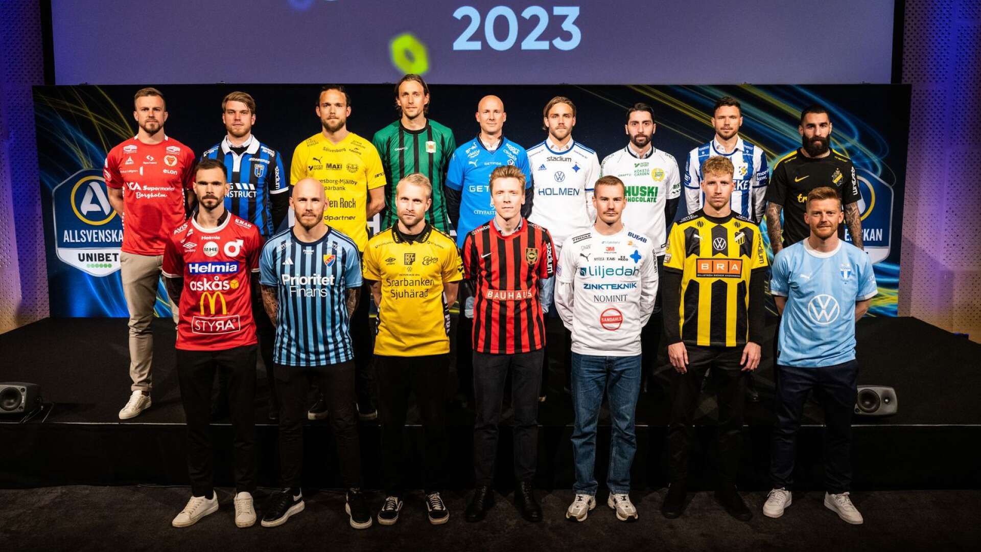 Spelarrepresentanter från varje allsvensk klubb fanns på plats under upptaktsträffen. 