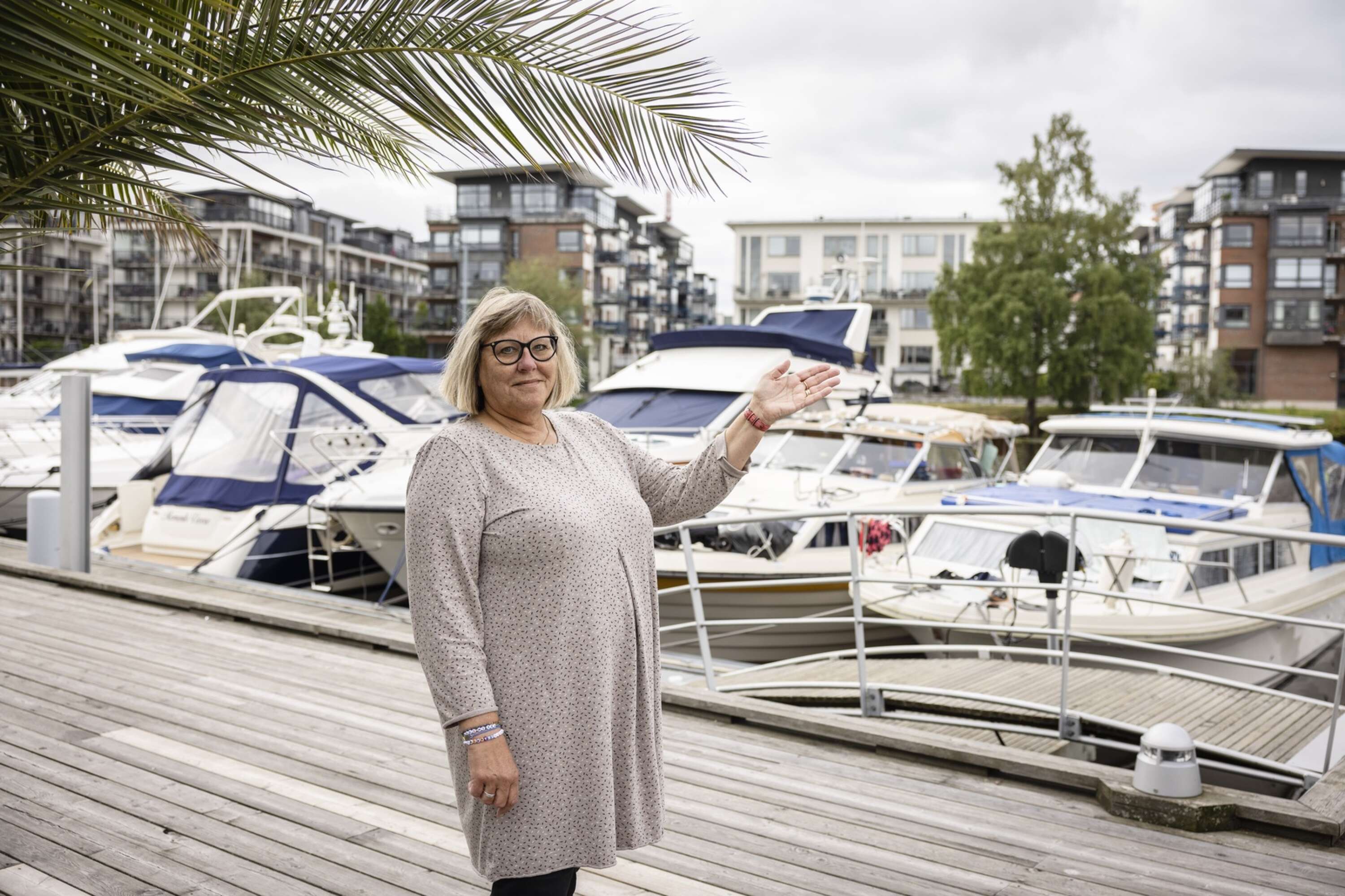 Marianne Fröding, samordnare för båt och bad i Karlstads kommun. 