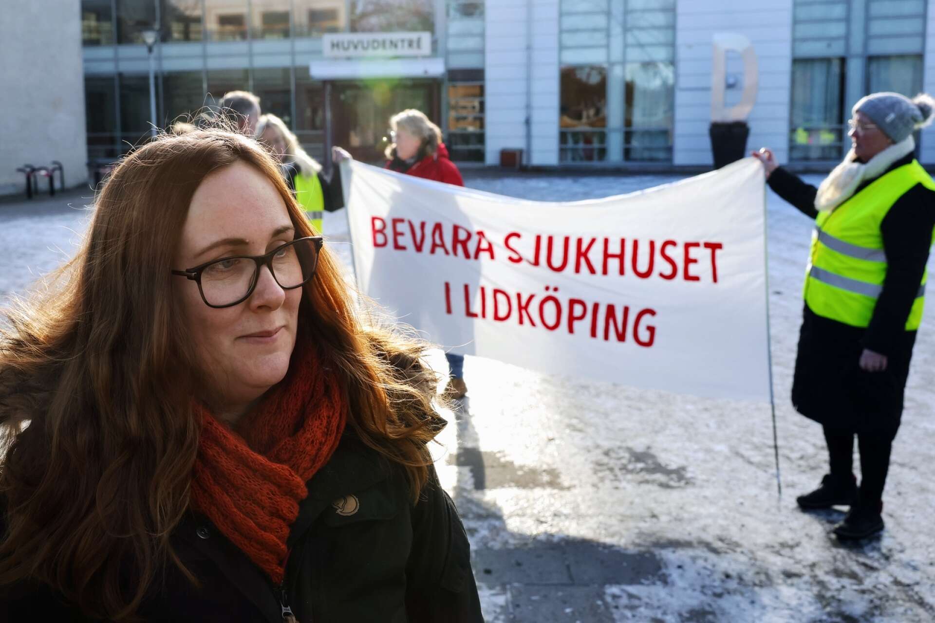 Den 9 september kommer en manifestation hållas i Lidköping. ”Fattas beslut om nedläggning ska det inte passera obemärkt förbi”, säger Emma Larsson, initiativtagare. Arkivbild från februari i år.