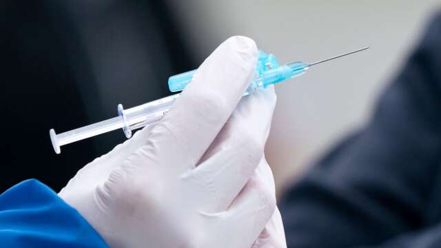 Det krävs flera sprutor vaccin för att uppnå fullt skydd mot fästingburen inflammation. Genrebild.