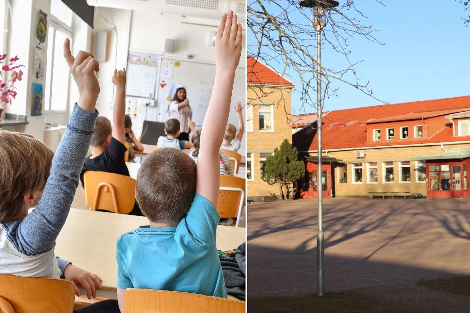 Om politikerna går efter utredningens förslag blir det många barn på Nossebro skolan framöver.