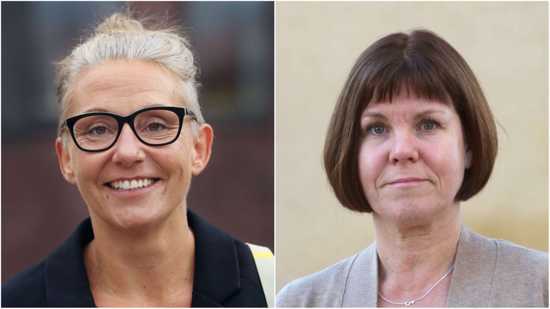 Maria Olausson, Lärarnas riksförbund och Lena Dalstam, fackförbundet Kommunal, sa nej till att anställa Susanne Wirdemo som kommundirektör.