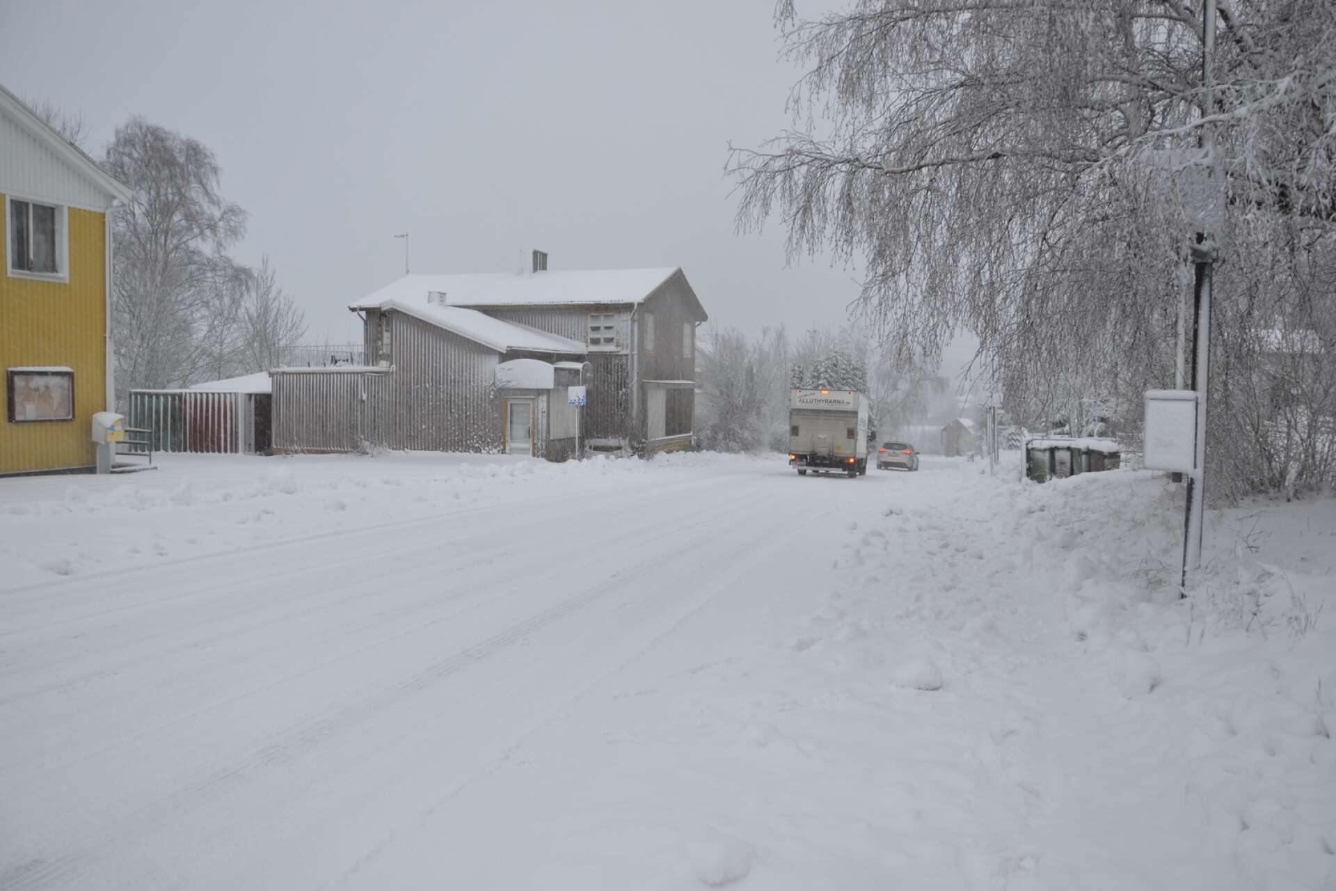 Snöoväder Ödeborg januari 2023