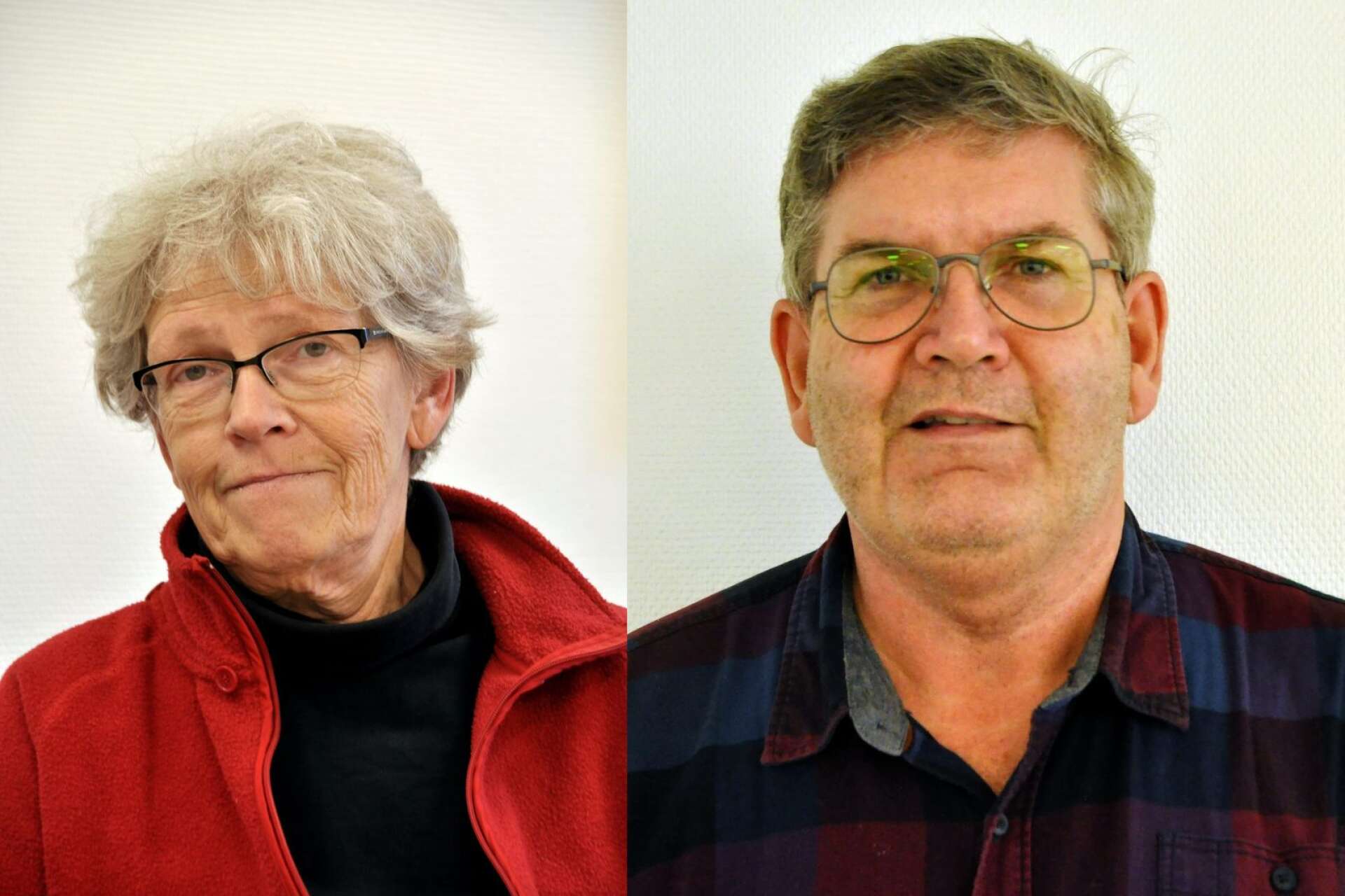 Lena Grönlund och Stein Begby ställer frågor inför budgetbeslutet i Bengtsfors nästa vecka.