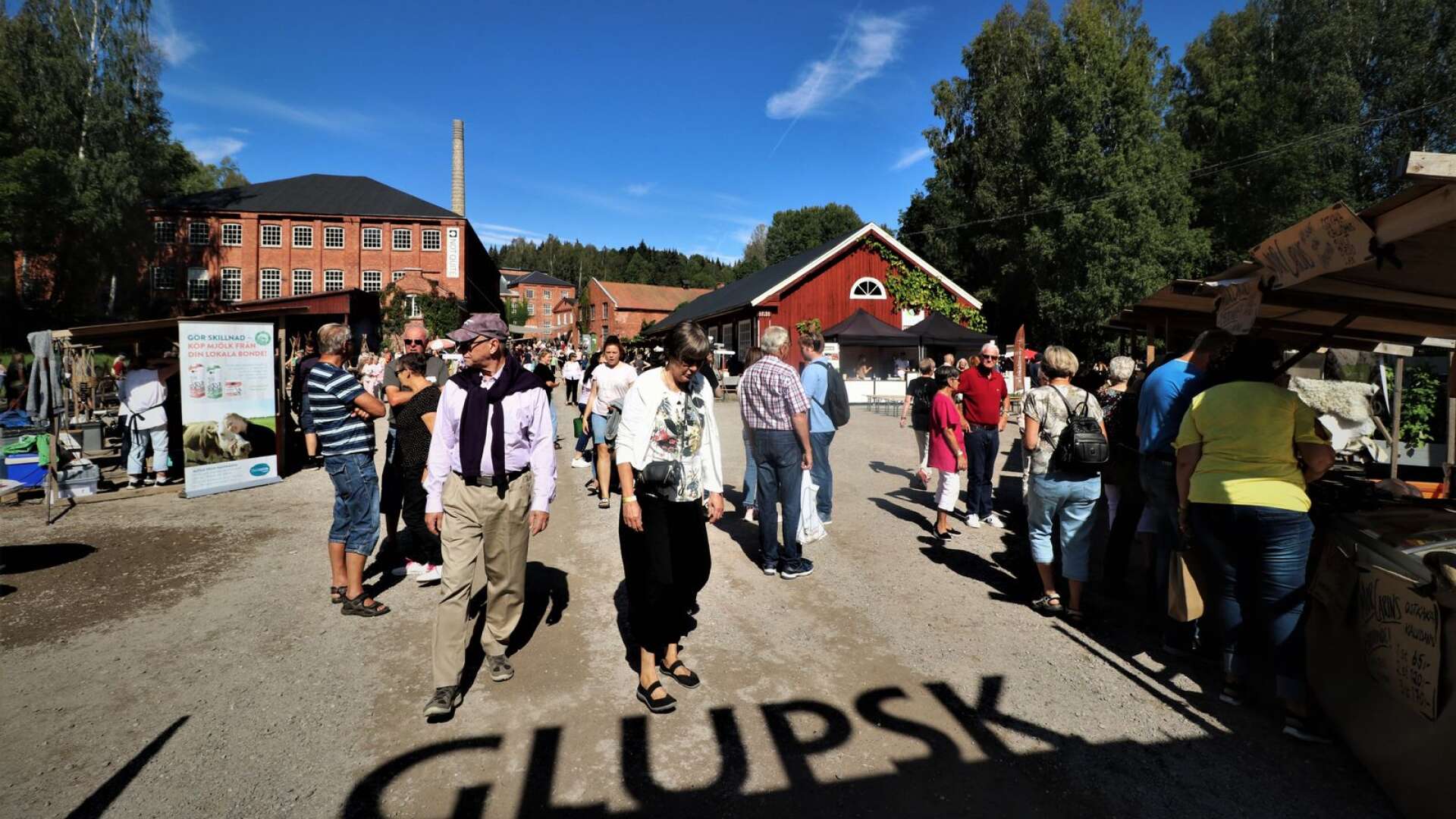 Arrangörerna för Glupsk på Dalsland i Fengersfors har bestämt sig för att ha is i magen.