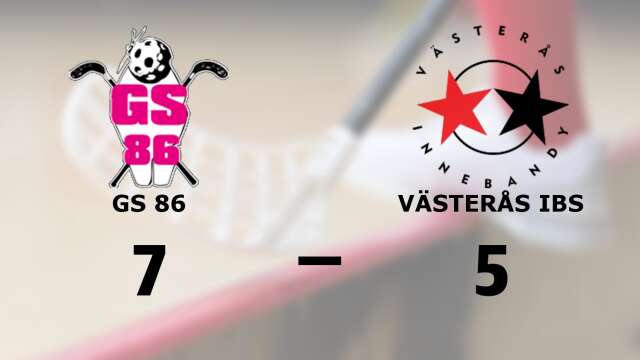 GS 86 AIF vann mot Västerås IBS