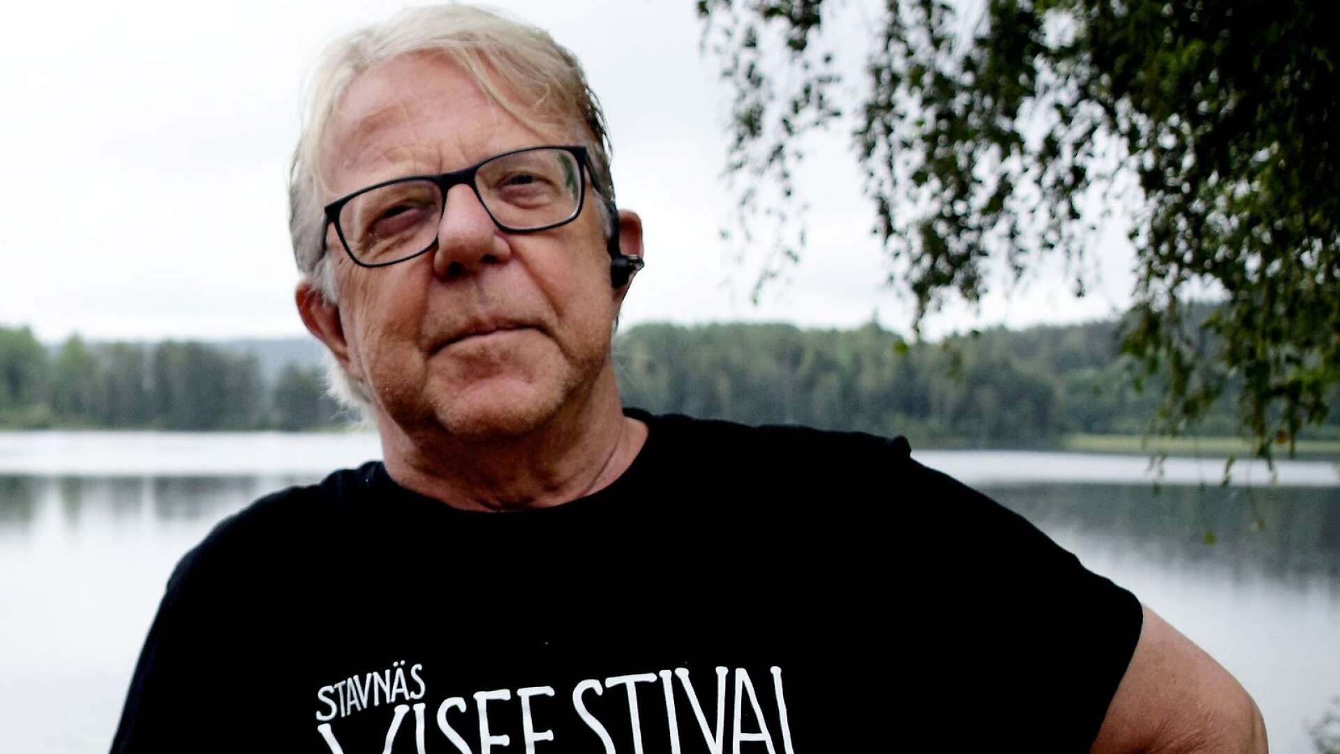 Rolf Haglund är mer än nöjd med årets artistuppbåd på Stavnäs visfestival i juni. 