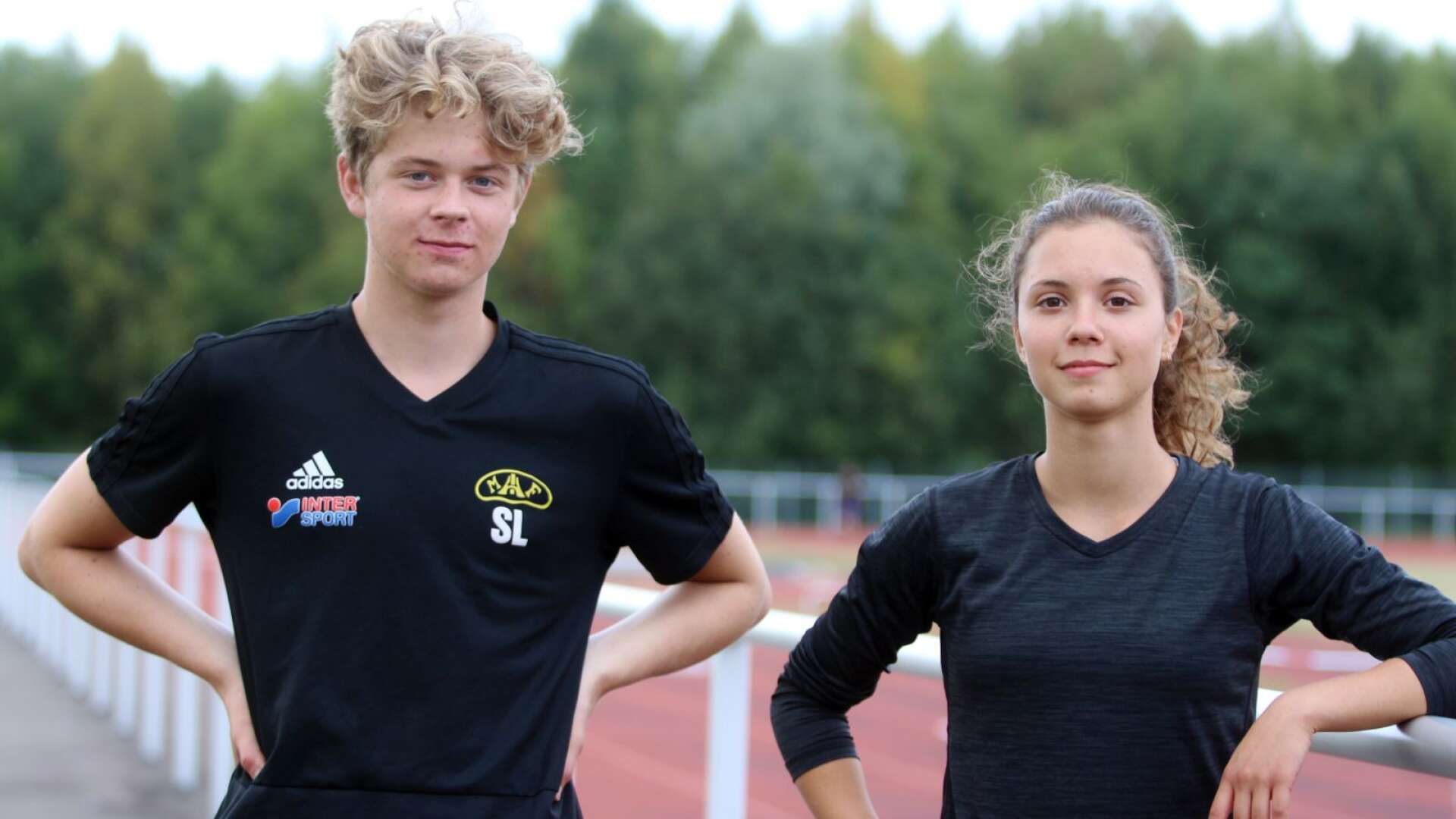 Sigge Lindell och Silvia Popa ser fram emot U-SM i Trollhättan.