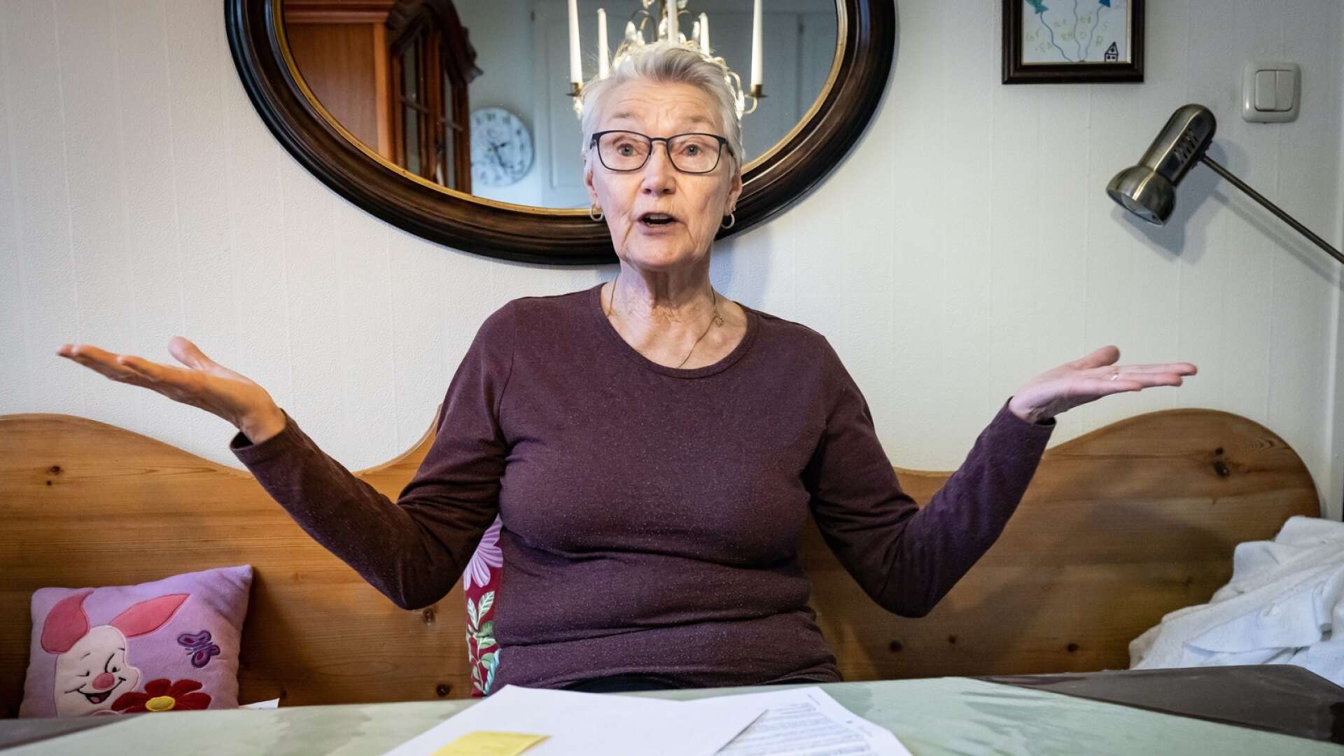 Lisa Hollman, 77, i Skoghall råkade ut för en annan typ av bedragare. 