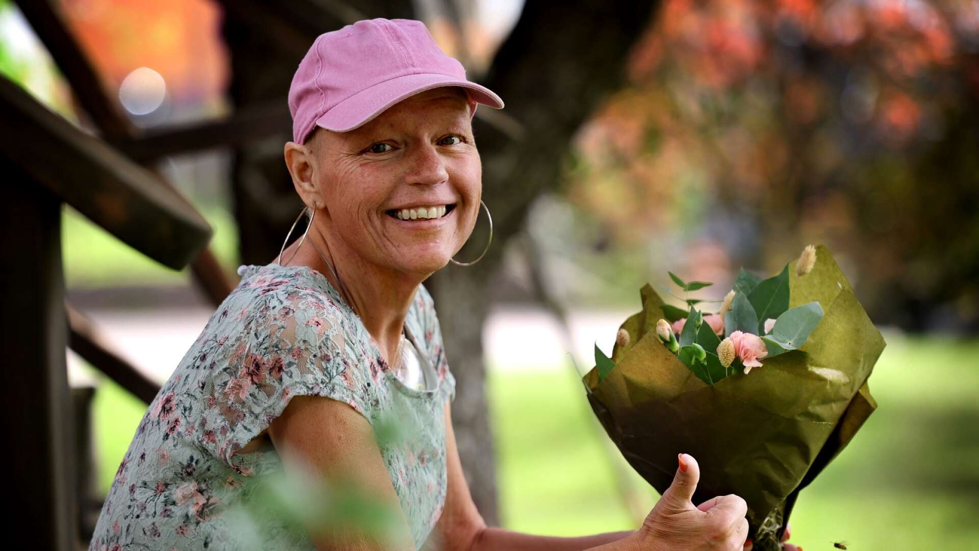 Miriam Holmgren, 53, från Tråvad, blev vinnaren i NLT:s tävling Makalösa människor.