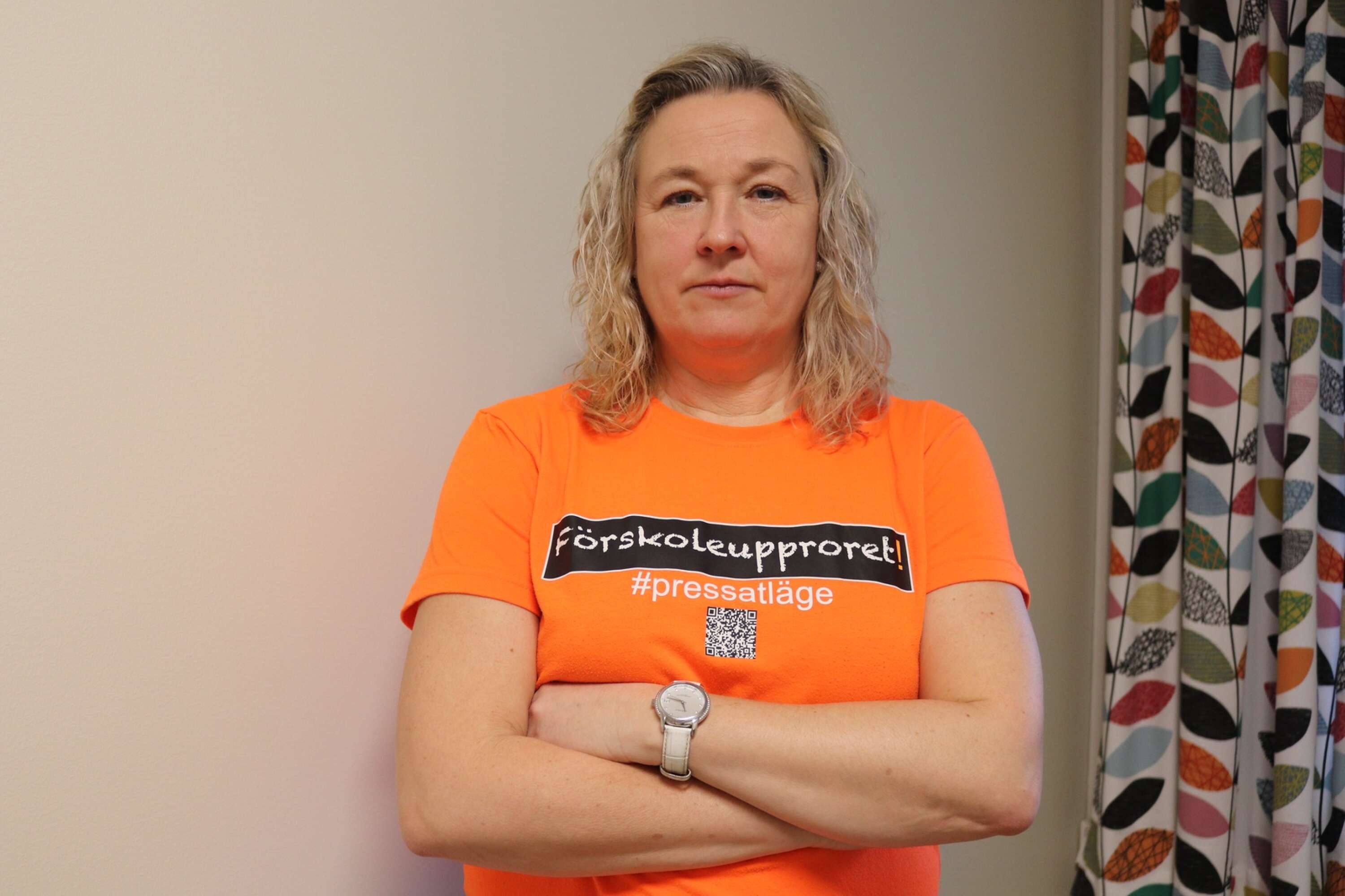 Susanne Persson arbetar som förskollärare i Kristinehamns kommun. Sedan 2013 har hon varit med i gruppen Förskoleupproret.