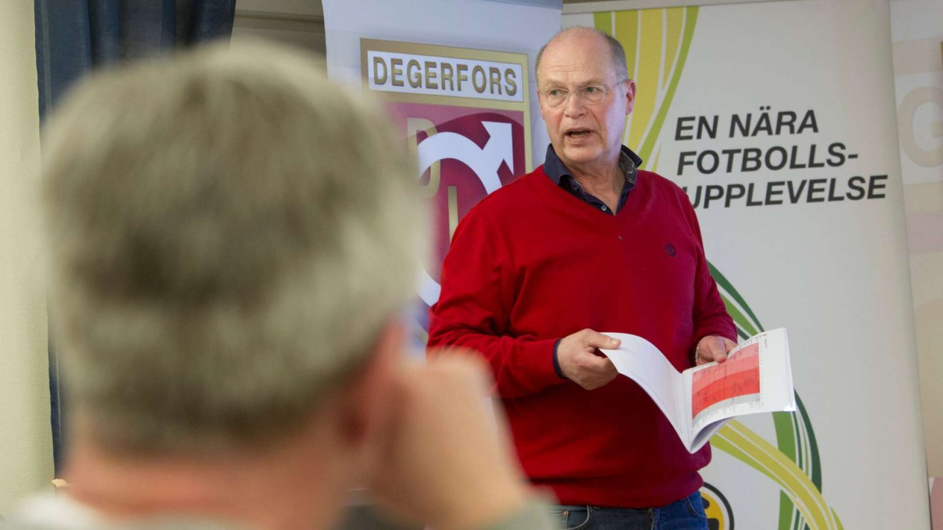 Leif Rosén fortsätter som ordförande i Degerfors. 