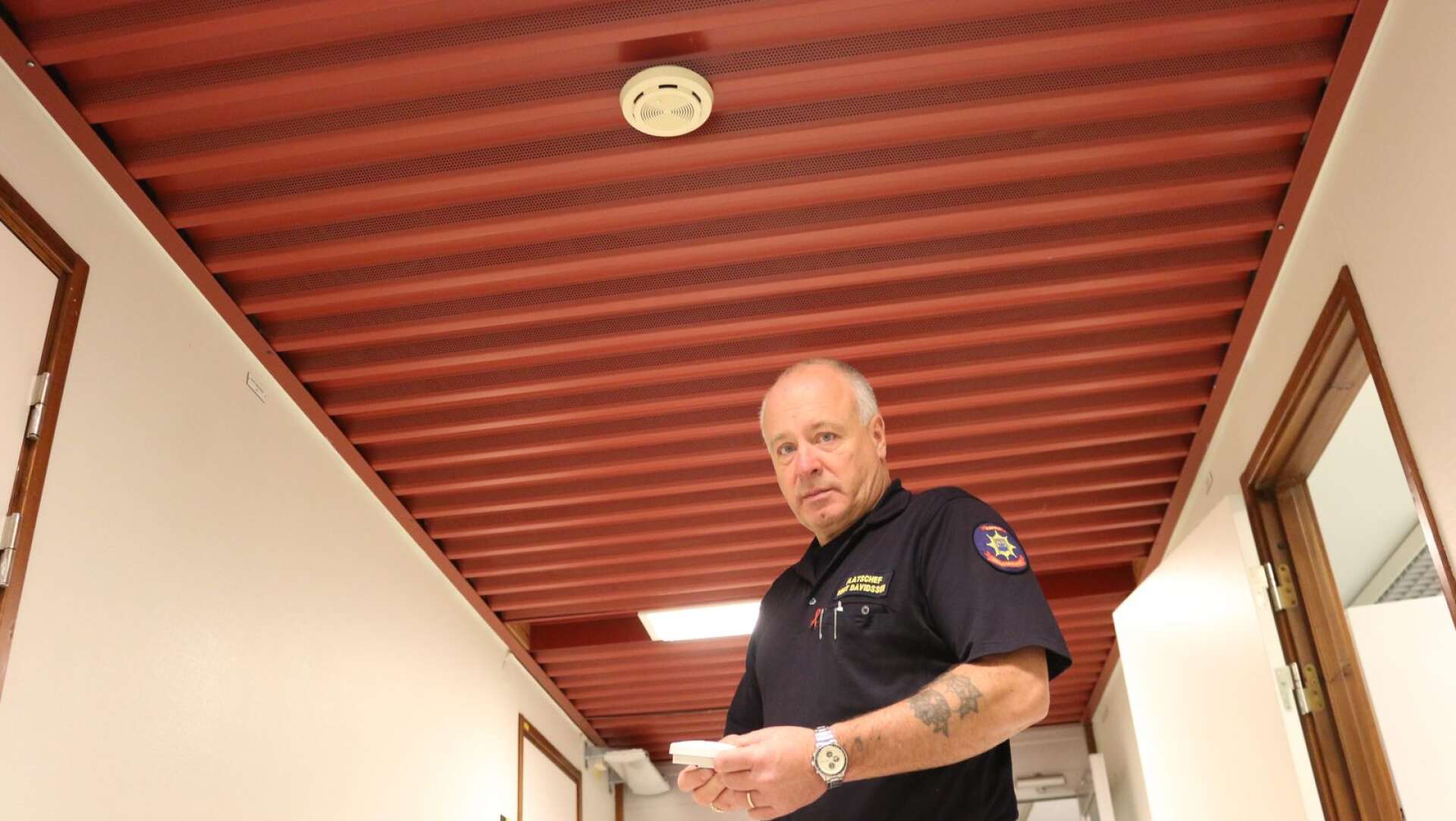 En fungerande brandvarnare är det viktigaste att ha hemma, menar Kent Davidsson som är platschef på räddningstjänst.