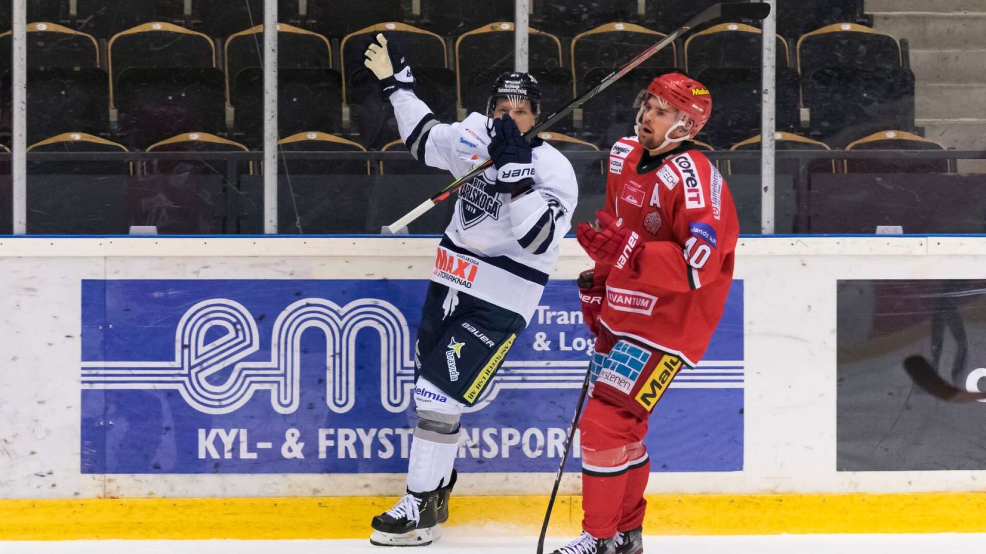 Tor Immo stod för ett hattrick när BIK Karlskoga vann mot Modo med 4–0. 